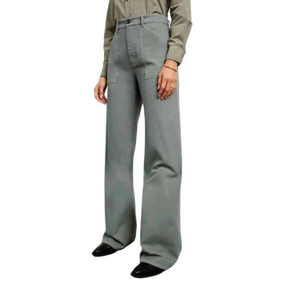 NEW NILI LOTAN quentin pant in admiral green - Picture 1 of 3